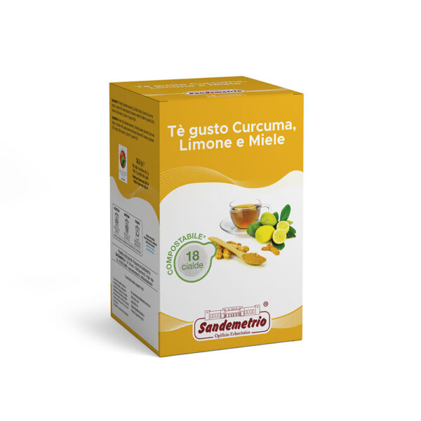 Te curcuma e limone in cialde ese Sandemetrio