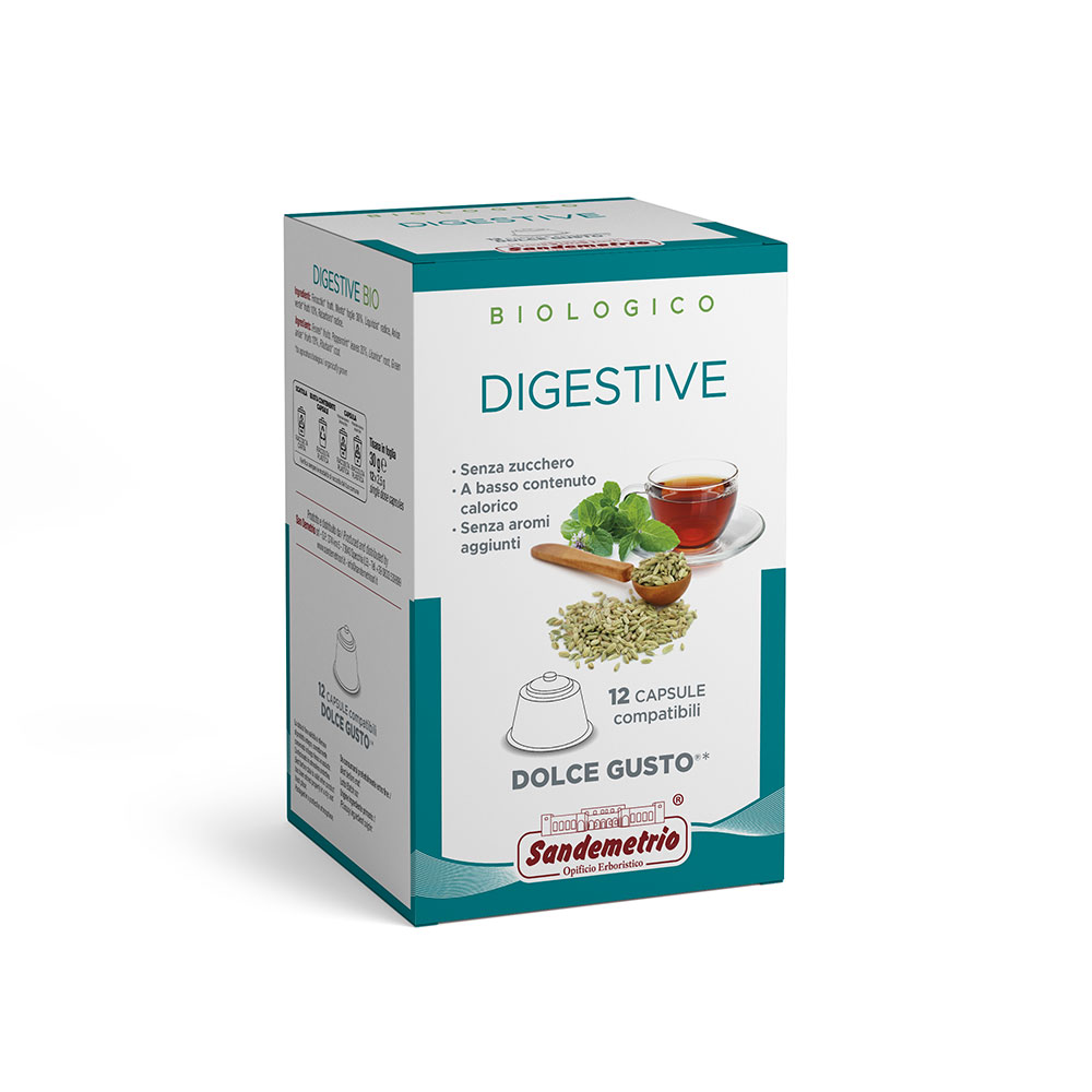 Tisana Digestive in capsule Dolce Gusto - Sandemetrio