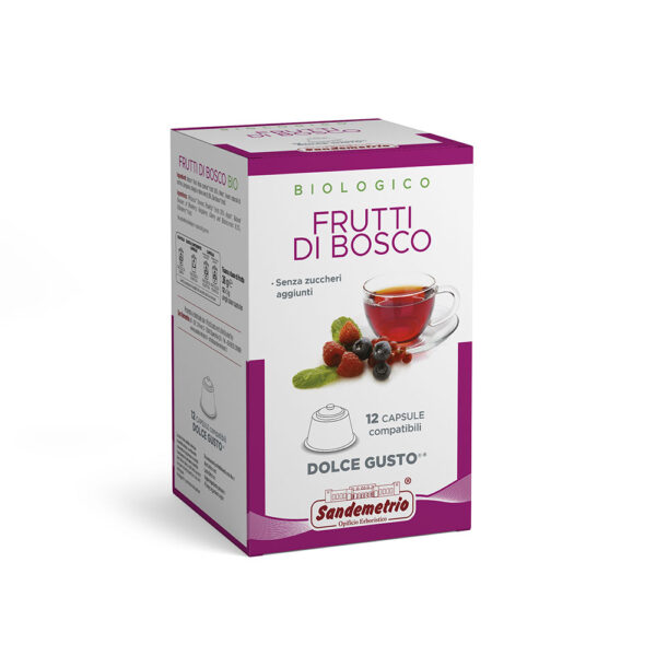 Infuso ai frutti di Bosco in Capsule Dolce Gusto