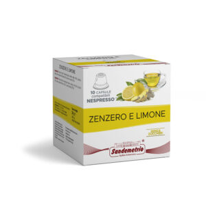 Infuso zenzero e limone in capsule Nespresso