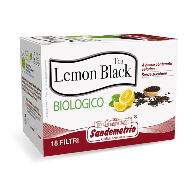 Lemon Black Tea in filter bags Sandemetrio