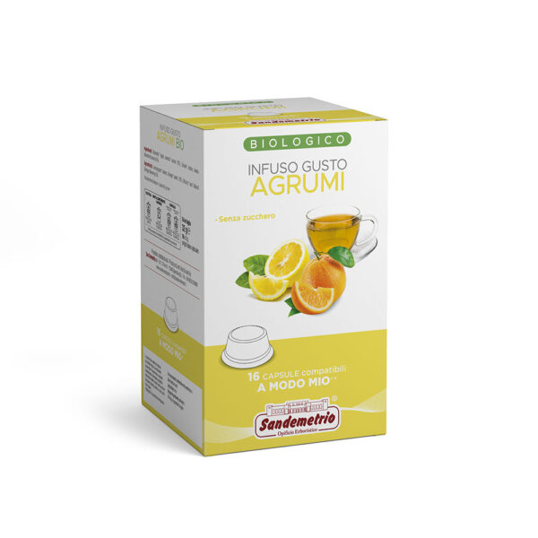 Infuso gusto agrumi A modo Mio Sandemetrio
