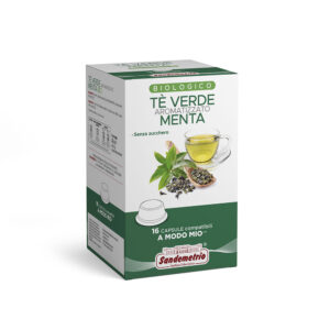 Te verde menta in capsule a modo mio