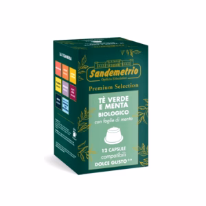 Organic Mint Green Tea in Dolce Gusto capsules