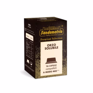 Soluble barley in A Modo Mio Capsules