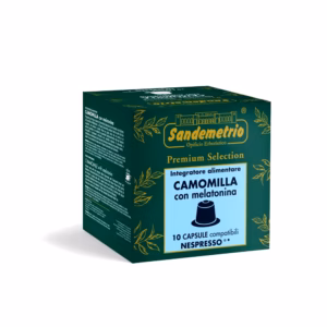 Tisana Camomilla con Melatonina in capsule Nespresso