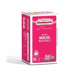 Infuso alla Malva in filtro