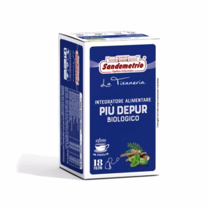 Infuso Erbe Più depur in filtro