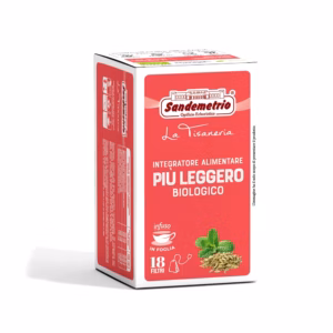 Infuso Erbe Più leggero in filtro
