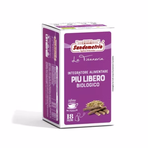 Infuso Erbe Più libero in filtro