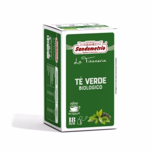 Tè Verde biologico in filtro