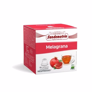 Pomegranate infusion in Nespresso capsules