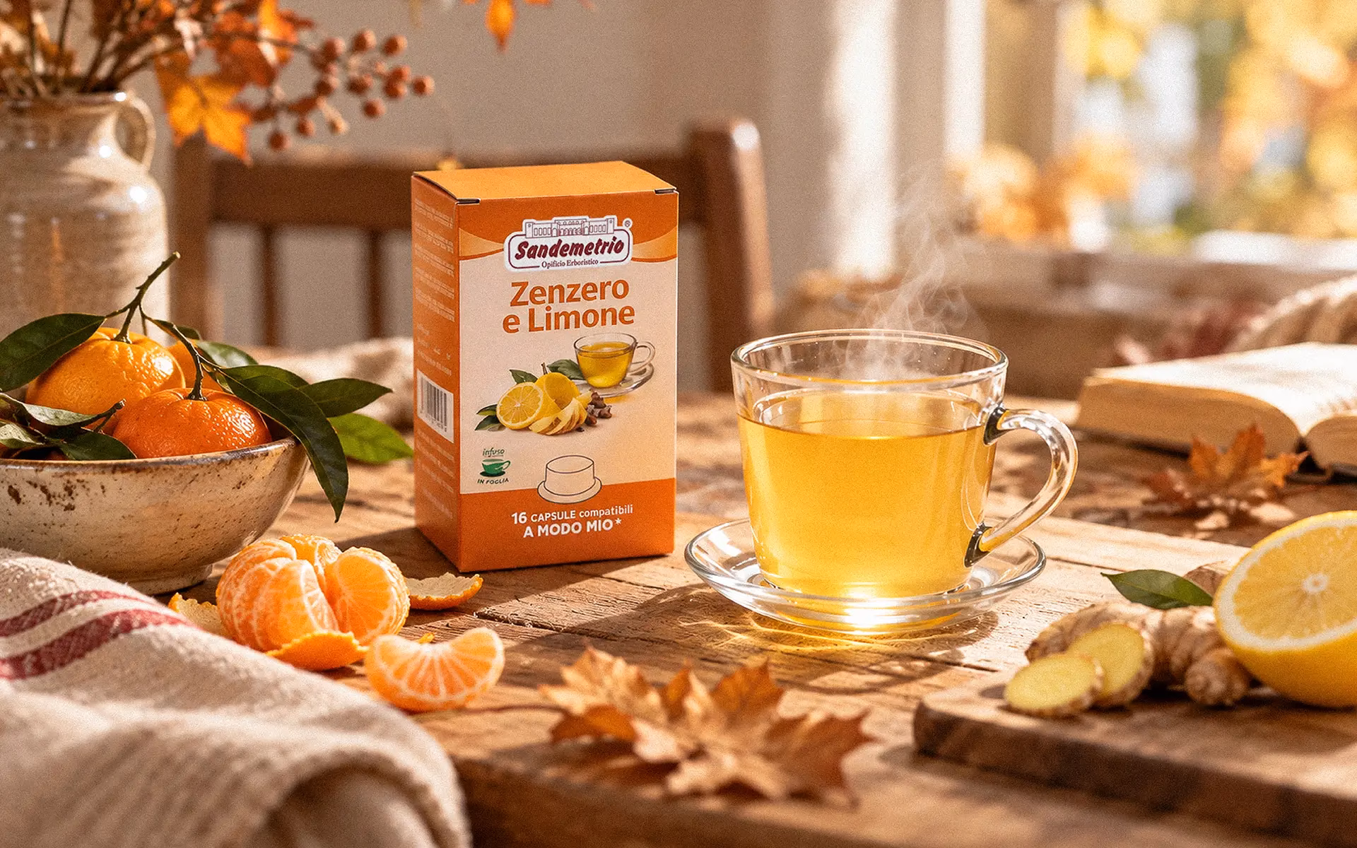 Infuso Zenzero e Limone Sandemetrio
